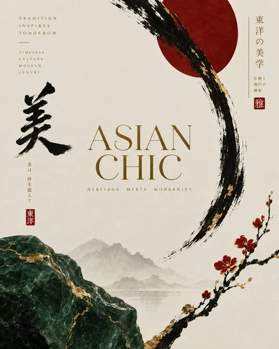 Asian Chic graphic design movement