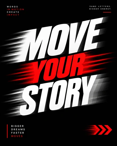 Kinetic Typography graphic design movement