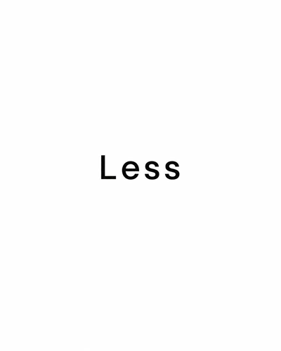 Minimalism graphic design movement