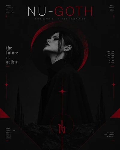 Nu-Goth graphic design movement